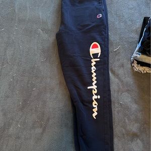 Champion blue joggers boys XL (women’s small) $10